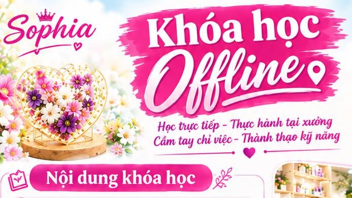 Khóa học epoxy resin offline