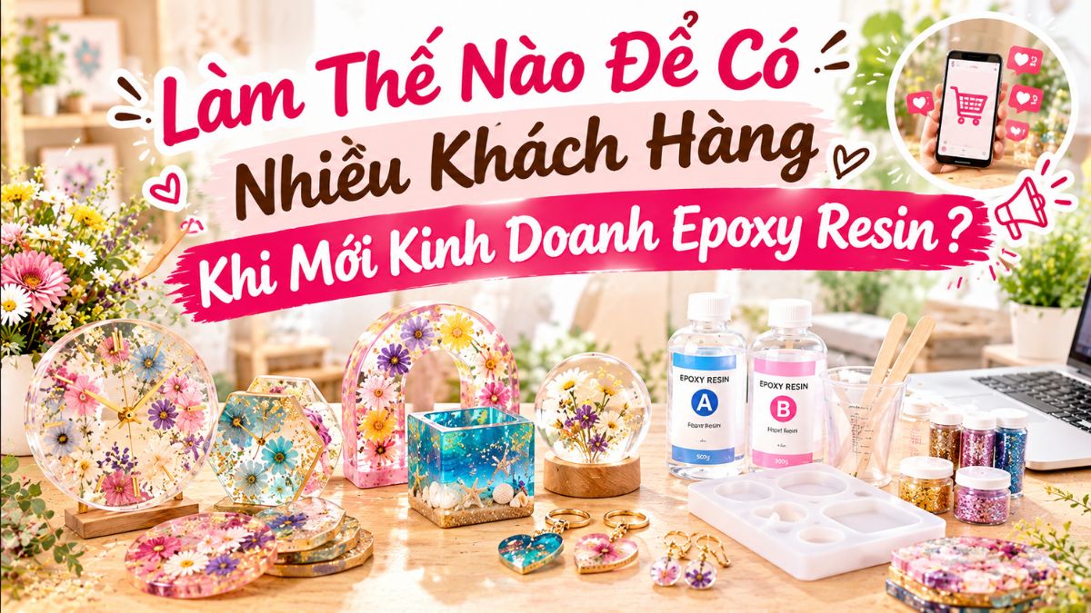 Cách tìm kiếm khách hàng epoxy resin
